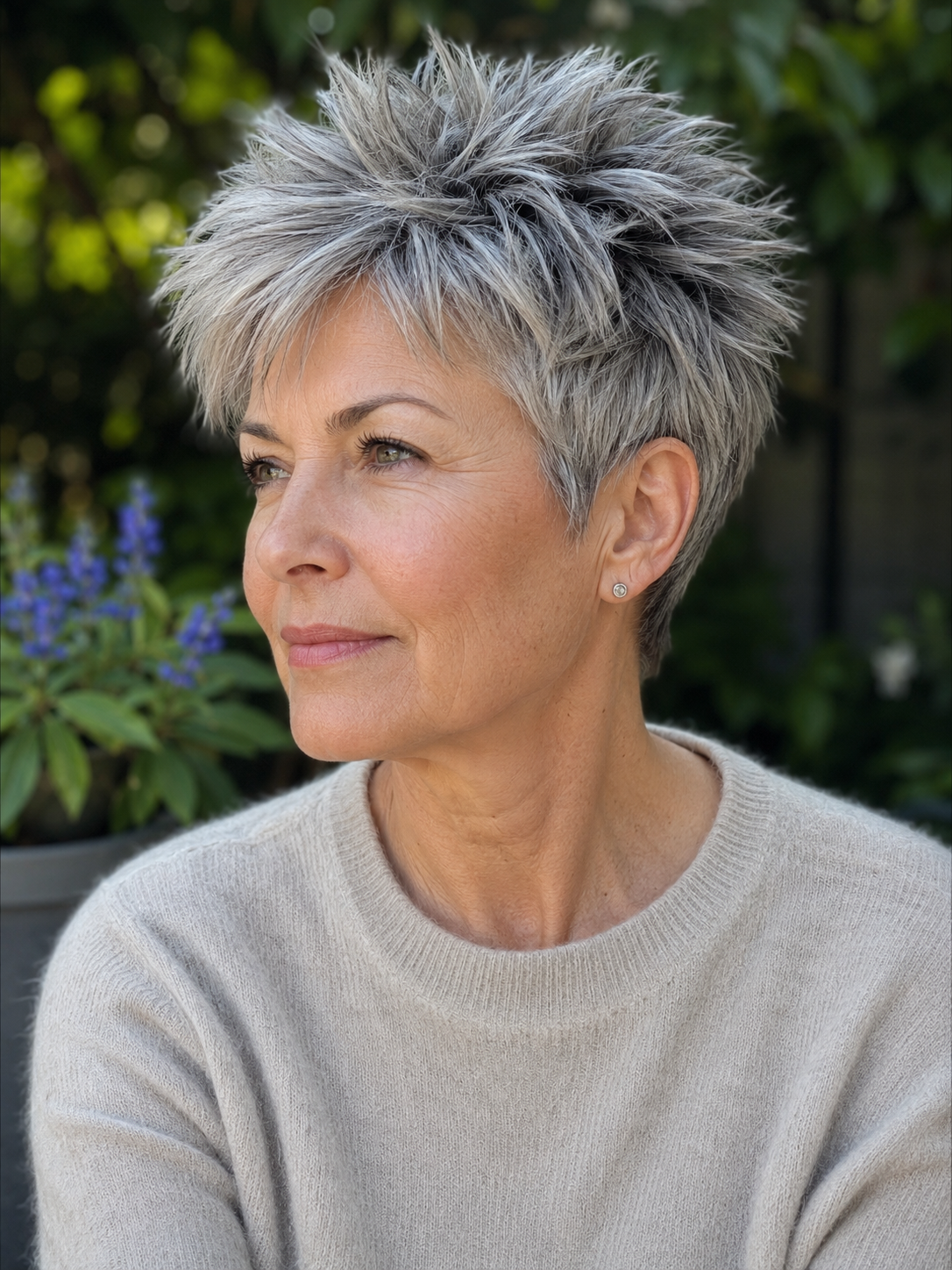 18 Short Spiky Hairstyles That Refresh Your Look After 50