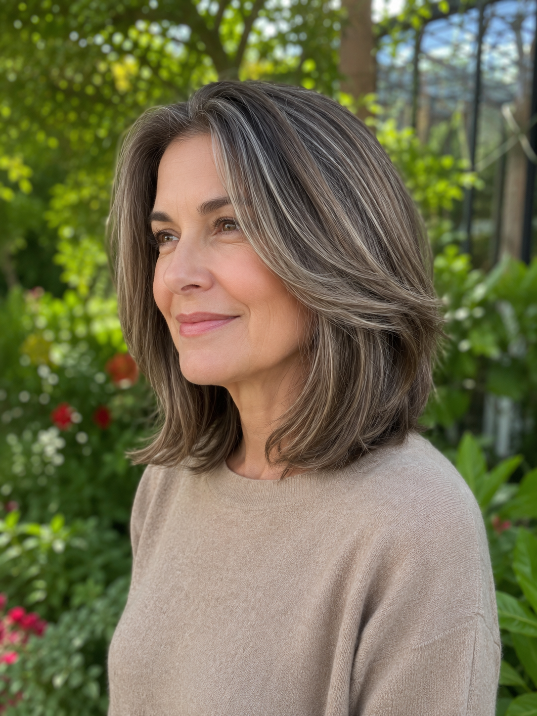 15 Grey Blending Hair Highlight Ideas That Brunettes Love