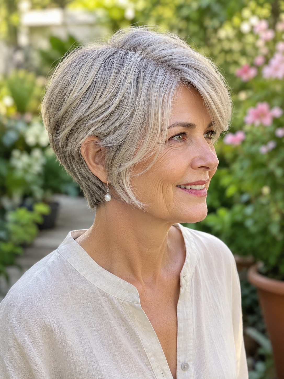 20 Pixie Bob Haircuts for Thin Hair Over 50 With Easy Volume