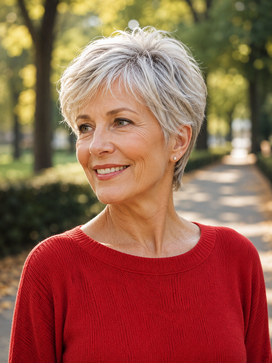 17 Women’s Summer Pixie Haircuts for Over 60