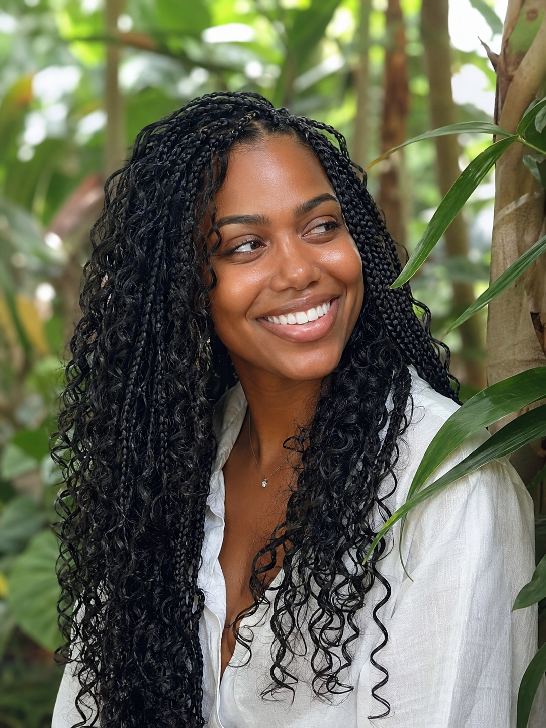 16 Curly Boho Knotless Braids That Bring Beauty and Movement